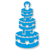 Ellison Design Easy Emboss - Wedding Cake