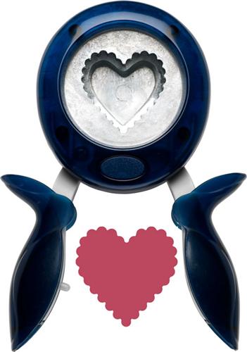 Fiskars Squeeze Punch - My Funny Valentine - Scalloped Heart