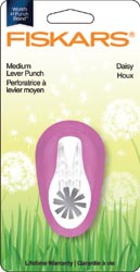 Fiskars Medium Lever Punch - LIMITED EDITION - Spring Daisy