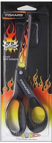 Fiskars 8" Scissors - Up in Flames