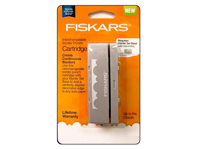 Fiskars Punch Border Interchangeable Border - Up in the Clouds