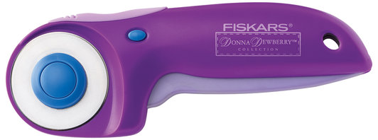 Fiskars Donna Dewberry Rotary Cutter 45mm Comfort Grip
