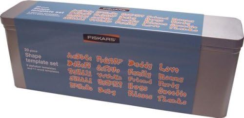 Fiskars ShapeTemplate Set - 20 Piece in Tin