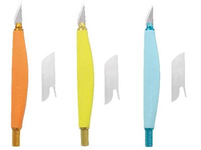 Fiskars Softgrip Craft Knives - Coastal