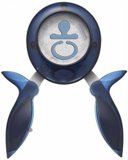 Fiskars Squeeze Punch - Hush lil' Baby (Pacifer) 1" - Medium