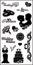 Fiskars Simple Stick Cling Rubber Stamps 4"X8" Sheet - The Big Day