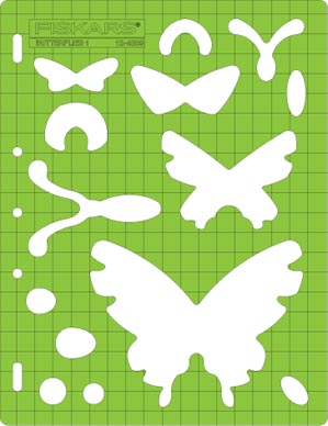 Fiskars ShapeTemplate - Butterflies 1