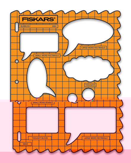 Fiskars ShapeTemplate Bubbles #1