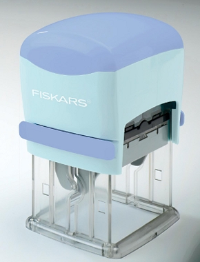 Fiskars Push & Print Stamp Factory - Self Inking Stamp Kit