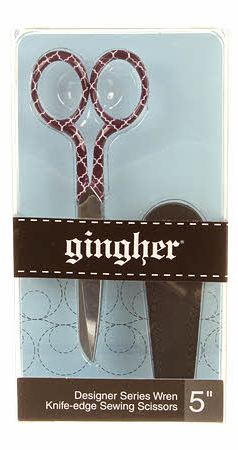 Gingher Limited Edition - Wren 5" Knife Edge Dressmaker Shears