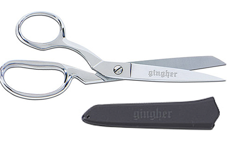 Gingher Knife Edge Bent Trimmer Shears 8" - Left Hand