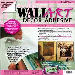 Glue Arts WallArt Decor Adhesive - 12" x 12"