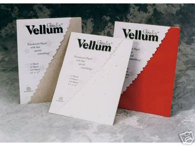 Grafix Vellum - 12 Color Sheets