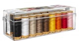 Gutermann 26 Spool Thread Box 26 Colors Cotton