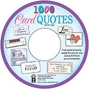 HOTP CD - 1000 Card Quotes CD