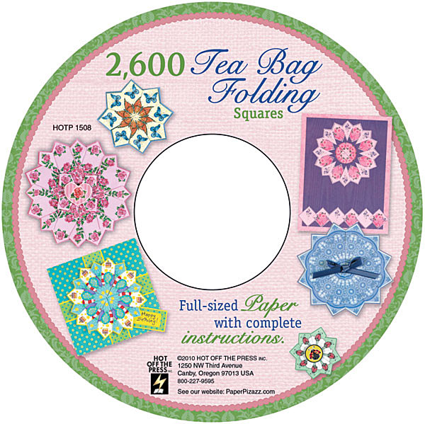 HOTP CD - 2,600 Tea Bag Folding Squares