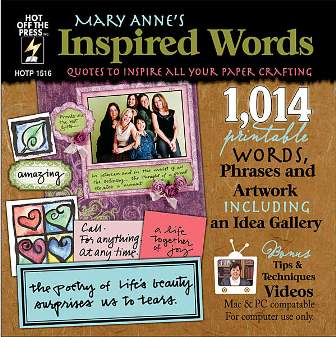 HOTP CD - Mary Anne's Inspired Words CD