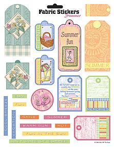 HOTP Fabric Stickers - Summer Stickers