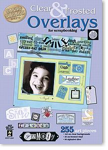 HOTP Clear & Frosted Overlays for Scrapbooking