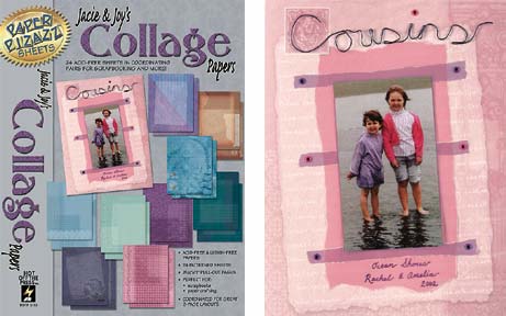 HOTP Paper - Jacie & Joy's Collage Papers - 8.5x11
