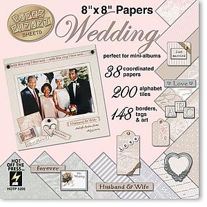 HOTP Paper - 8x8 Romance & Wedding Papers