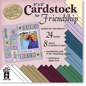 HOTP Paper - 8x8 Friendship Cardstock