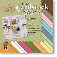 HOTP Paper - 8x8 Retro Cardstock