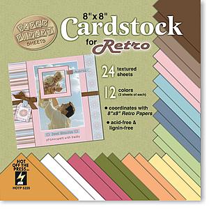 HOTP Paper - 8x8 Retro Cardstock