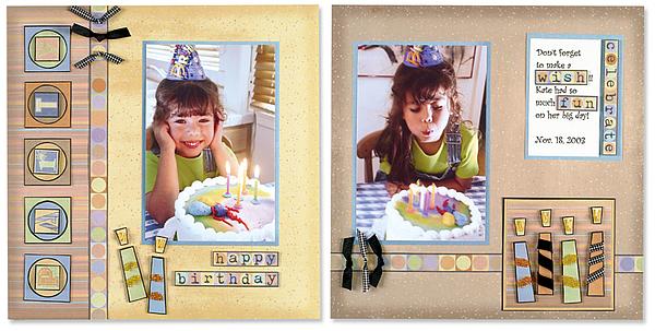 HOTP Almost Done Scrapbook Page Kit - Birthday