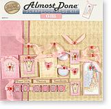 HOTP Almost Done Scrapbook Page Kit - Girl
