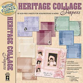 HOTP Paper - Heritage Collage Papers - 12x12
