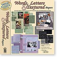 HOTP Paper - Words, Letters & Textured Papers - 12x12