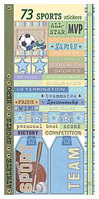 HOTP Cardstock Stickers - Sports