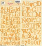 Heidi Grace Designs - Alphabet Cardstock Stickers - Bouquet