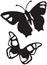 Heidi Swapp Mini Theme Masks - Butterflies