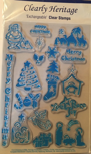 Heritage Handcrafts Clear Stamps - Christmas