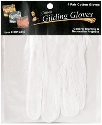 Cotton Gilding Gloves  - 1 Pair