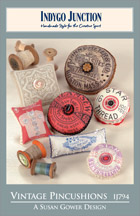 Indygo Junction Pattern -  Vintage Pincushions