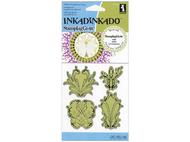 Inkadinkado Stamping Gear - Stamp - Spiraling Inferno