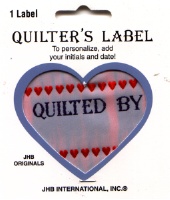 JHB Quilter's Label Quilted By..