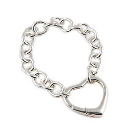 SS Tiffany's Inspired Classic Heart Toggle Necklace