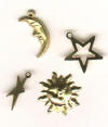 Jest Charming Charms - Moon and Stars