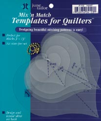 June Tailor Mix'n Match Templates For Quilters - Heart