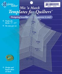 June Tailor Mix'n Match Templates For Quilters - Star