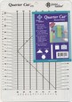 June Tailor Template - Quarter Cut 1/4" Cut Ruler with 45 Degree Angle