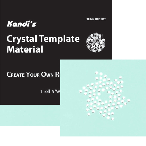 Kandi Corp Crystal Template Material 9" X 36" Roll