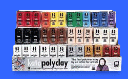 Kato 3 oz Polyclay - 17 Colors
