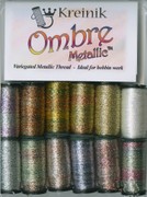 Kreinik Ombre Metallic Thread Pack 12ct