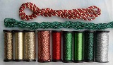 Kreinik Metallic Thread Assortment -Color Effects Collection - Yuletide (Christmas)