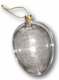 Glass Ornaments - Large Egg (4)
